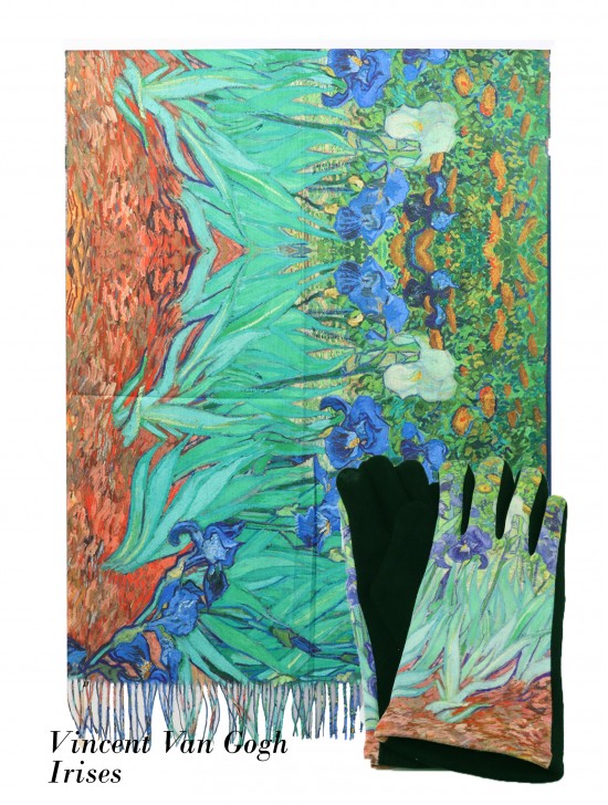 Oil Painting Design Bag + Gloves Set (SF1633 + GL1633)